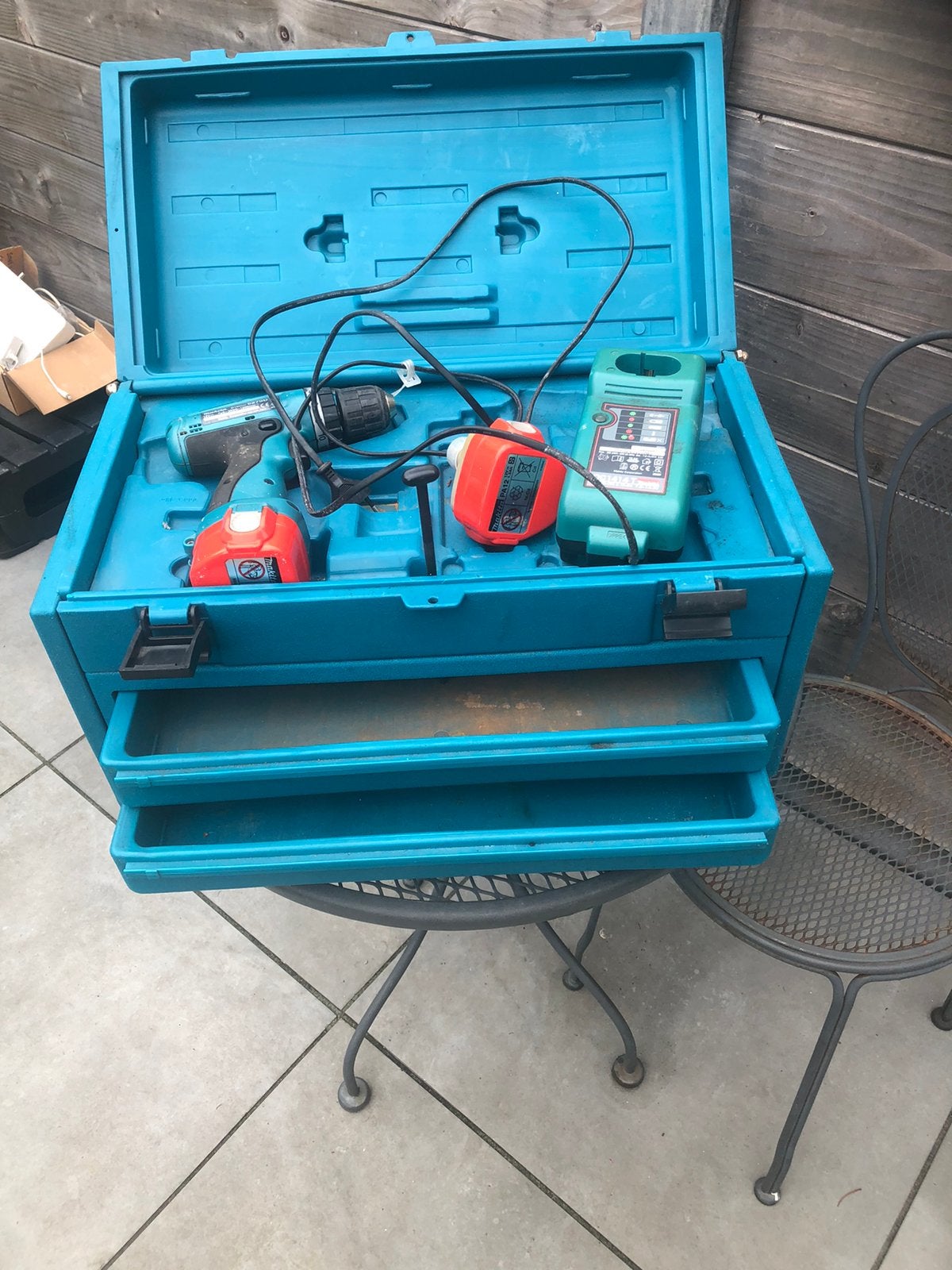 Makita accu boormachine, Ophalen, Gebruikt, Boor- en Schroefmachine