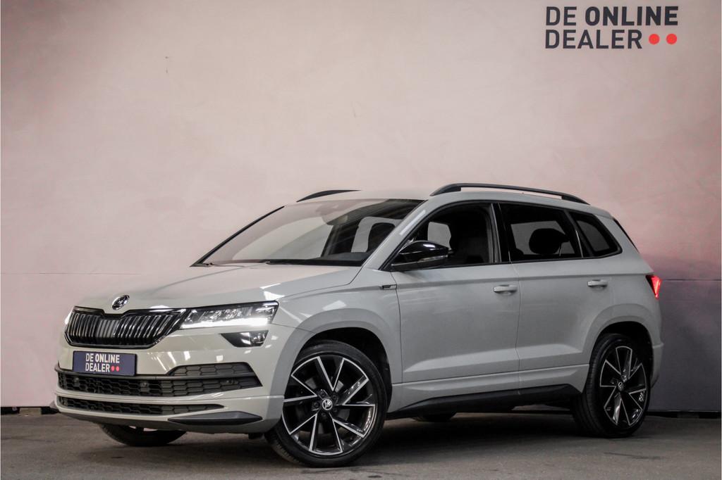 Skoda Karoq 2.0 TSI Sportline 191PK 4x4 |AUT|Virtual|Trekh|S, Auto's, Automaat, Gebruikt, Euro 6, 1984 cc