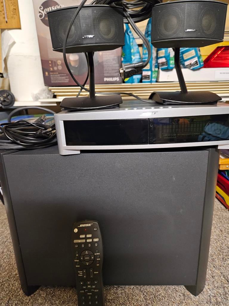 Bose 321 systeem, Ophalen, Zo goed als nieuw, Overige merken, Dvd-speler