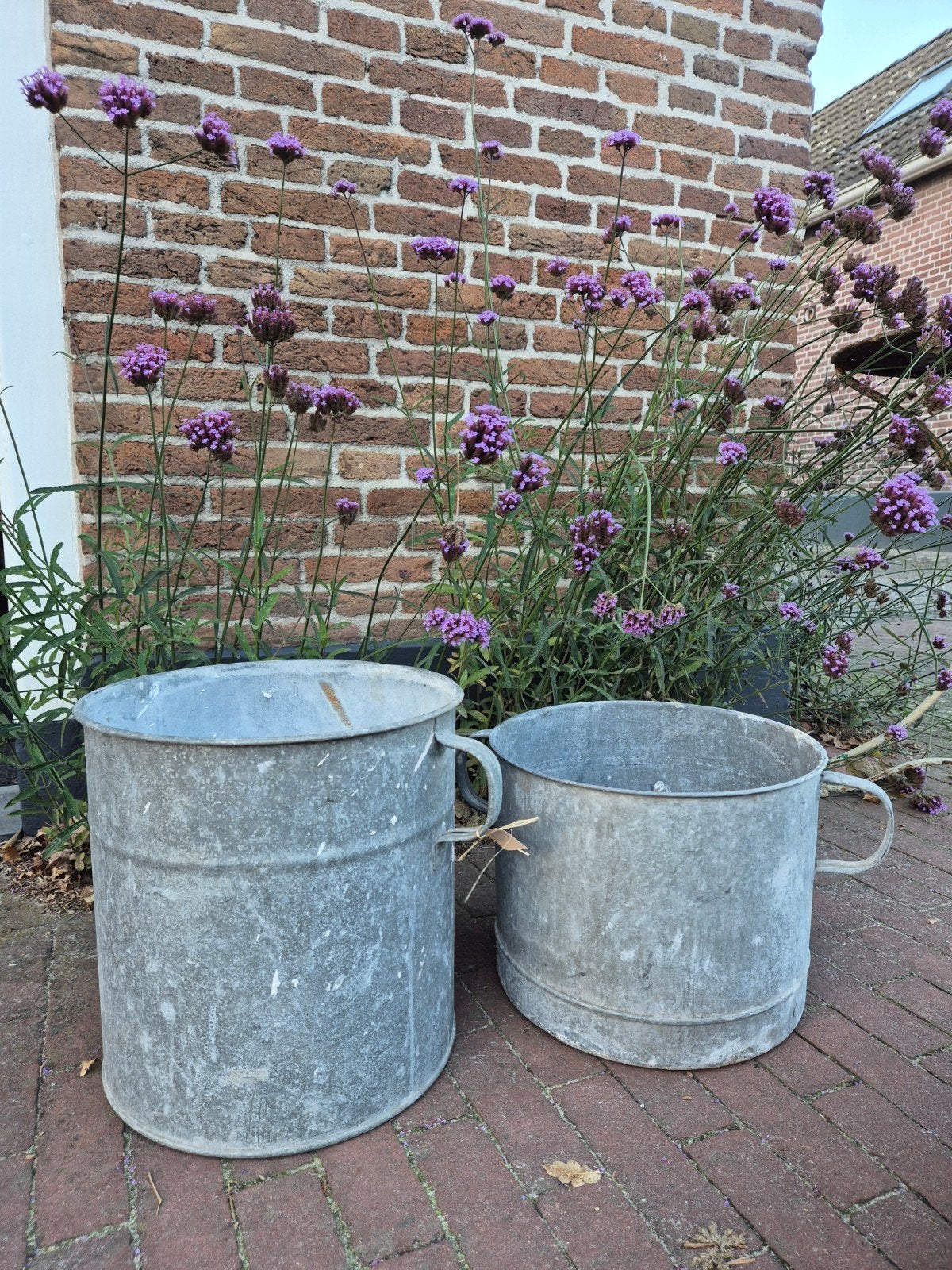 Divers oud zink., Ophalen of Verzenden