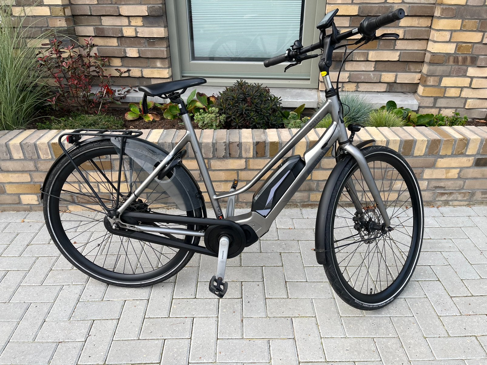Cortina E-Mozzo elektrische damesfiets / 56 cm, Overige merken, Versnellingen, Zo goed als nieuw, Schijfrem