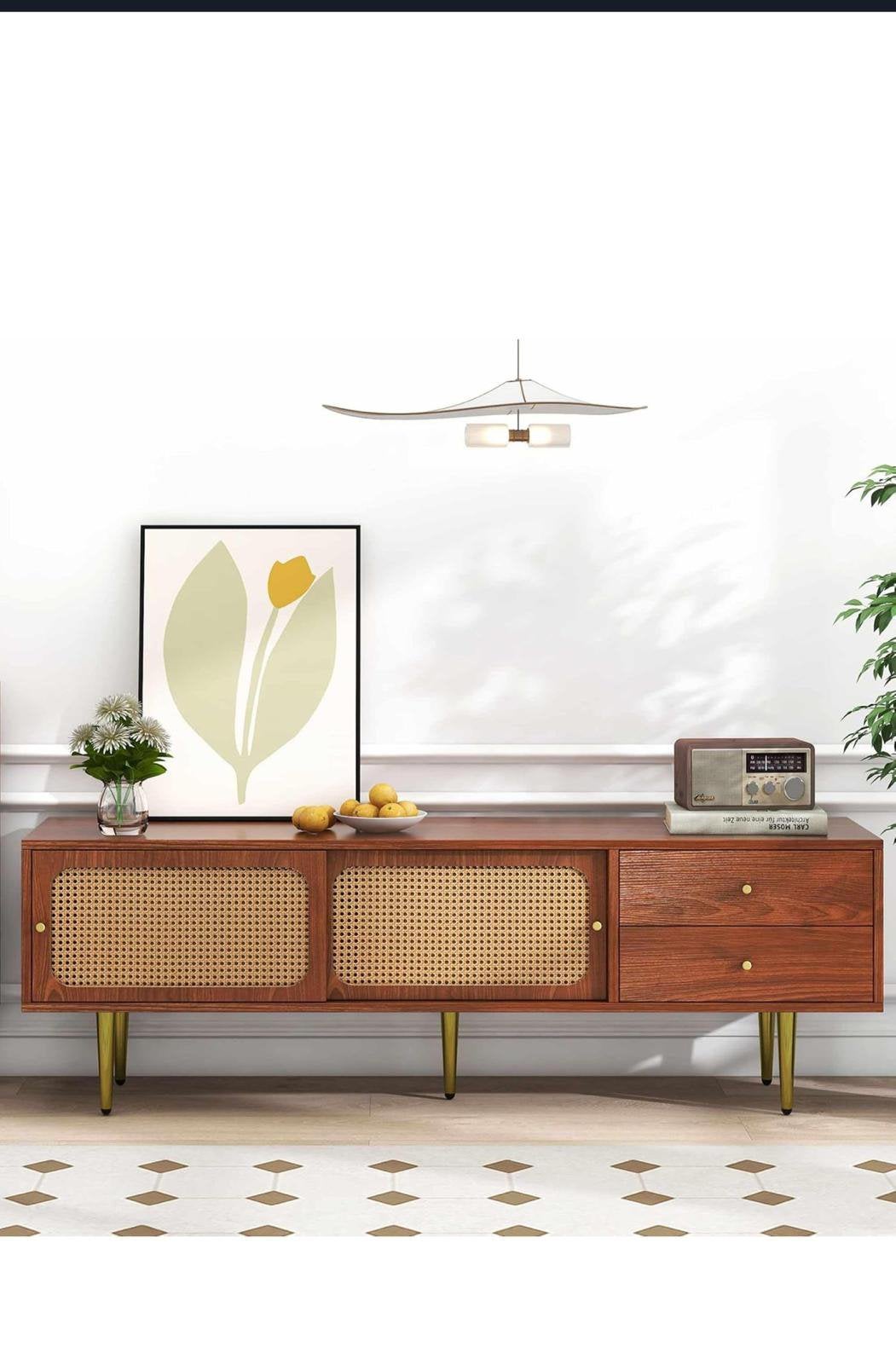 Nieuw TV-meubel / Lowboard 160 cm, Ophalen, Zo goed als nieuw, 25 tot 50 cm, 150 tot 200 cm