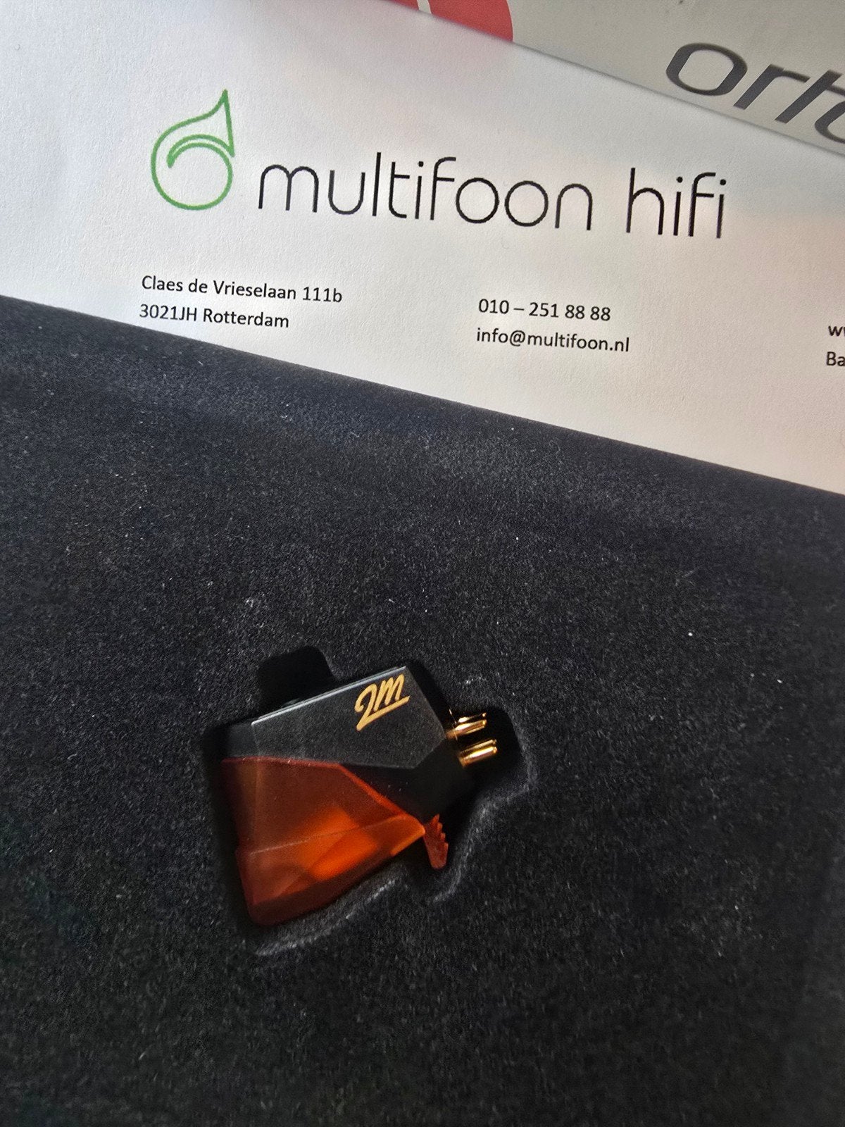 Ortofon 2M Bronze MM element - als nieuw, Ophalen of Verzenden, Zo goed als nieuw, Platenspeler-onderdeel, Overige merken