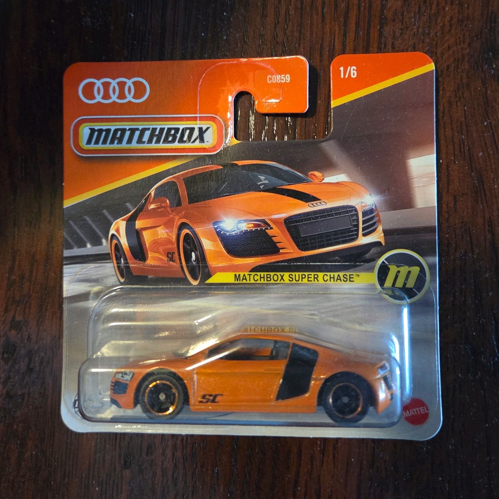Matchbox Super Chase Audi R8 - Nieuw in verpakking, Ophalen of Verzenden, Nieuw, Auto