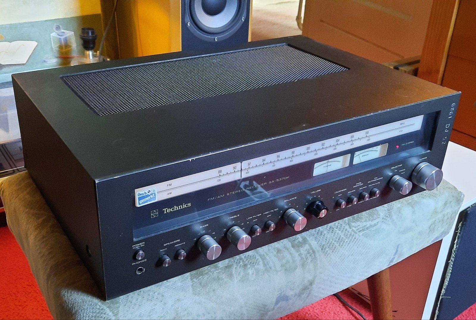 Te koop Technics sa-5370k receiver ✅️, Ophalen, Gebruikt, Overige merken