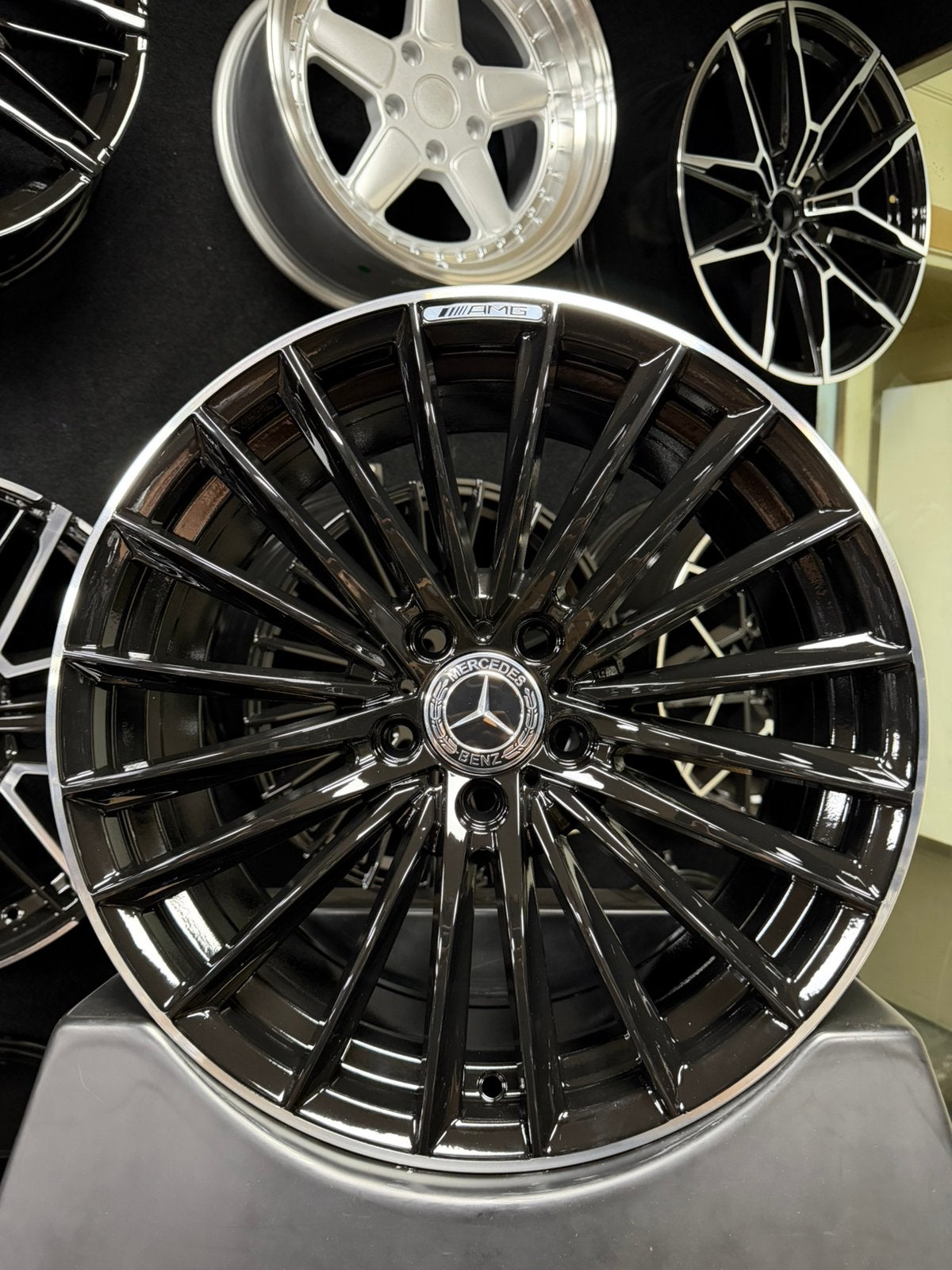 18 inch velgen voor Mercedes AMG look 5x112 A B C CLA KLASSE, 18 inch, Velg(en), Nieuw, Ophalen of Verzenden
