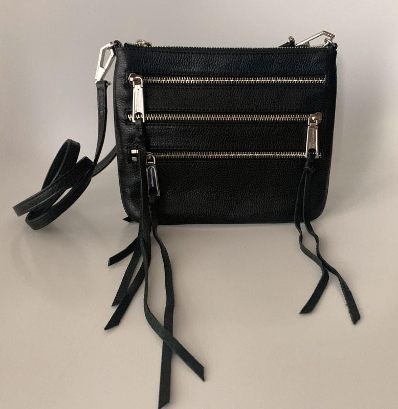 Rebecca Minkoff schoudertas., Sieraden, Tassen en Uiterlijk, Tassen | Damestassen, Verzenden, Zo goed als nieuw, Zwart, Schoudertasje