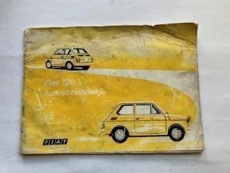 Handleiding/Instructieboekje      Fiat 126       1973     NL, Verzenden