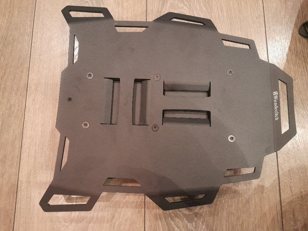 Wunderlich bagagerek met tas, Ophalen