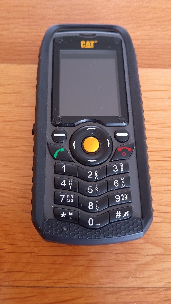 CAT B25 robuuste mobiele telefoon - Zo goed als nieuw, Verzenden, Klassiek of Candybar, Zonder simlock, Zonder abonnement