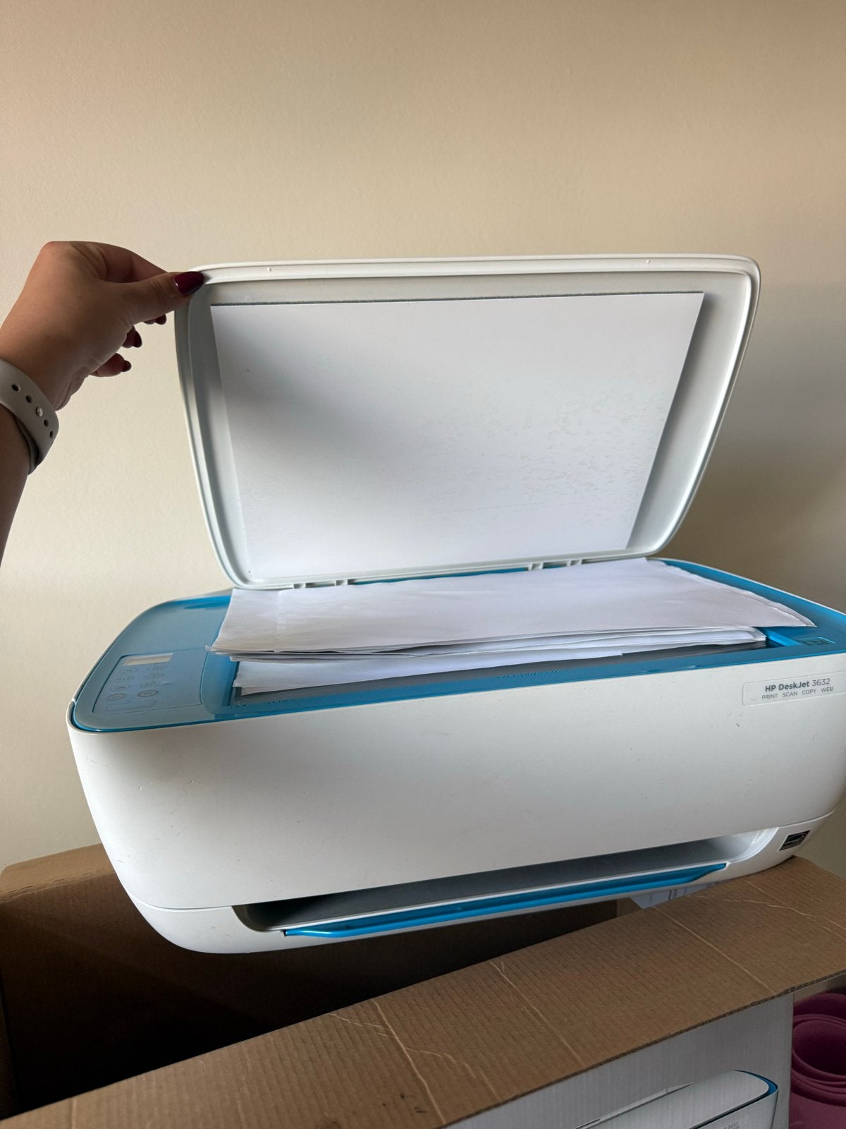 HP DeskJet 3632 All-in-One Printer - Draadloos & Kleur, Computers en Software, Ophalen, Inkjetprinter, All-in-one, Kleur printen