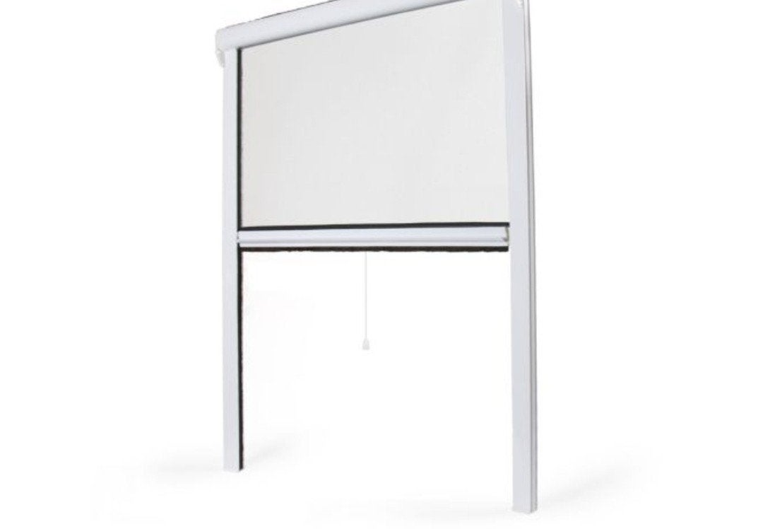Smartmaxx Insektenschutz-Fensterrollo 130x160 cm Wit, 100 tot 150 cm, Wit, Nieuw, Ophalen of Verzenden