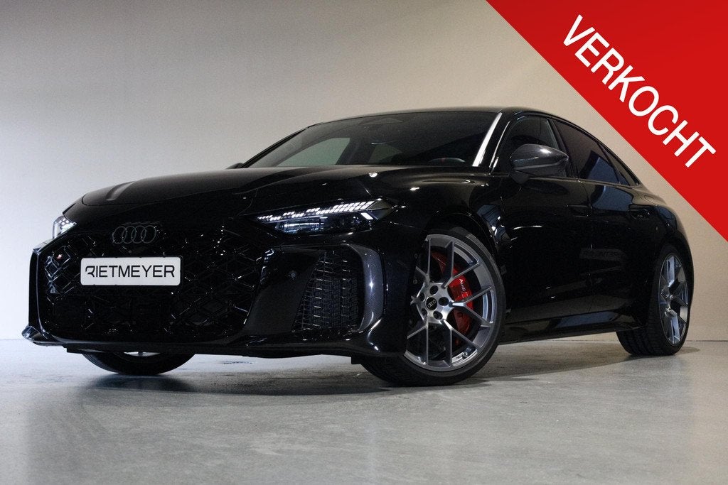 Audi A5 Limousine RS 5 e-hybrid quattro |Keramische |HUD |St, Auto's, Audi, 12 maanden, Gebruikt, Lichtsensor, RS5
