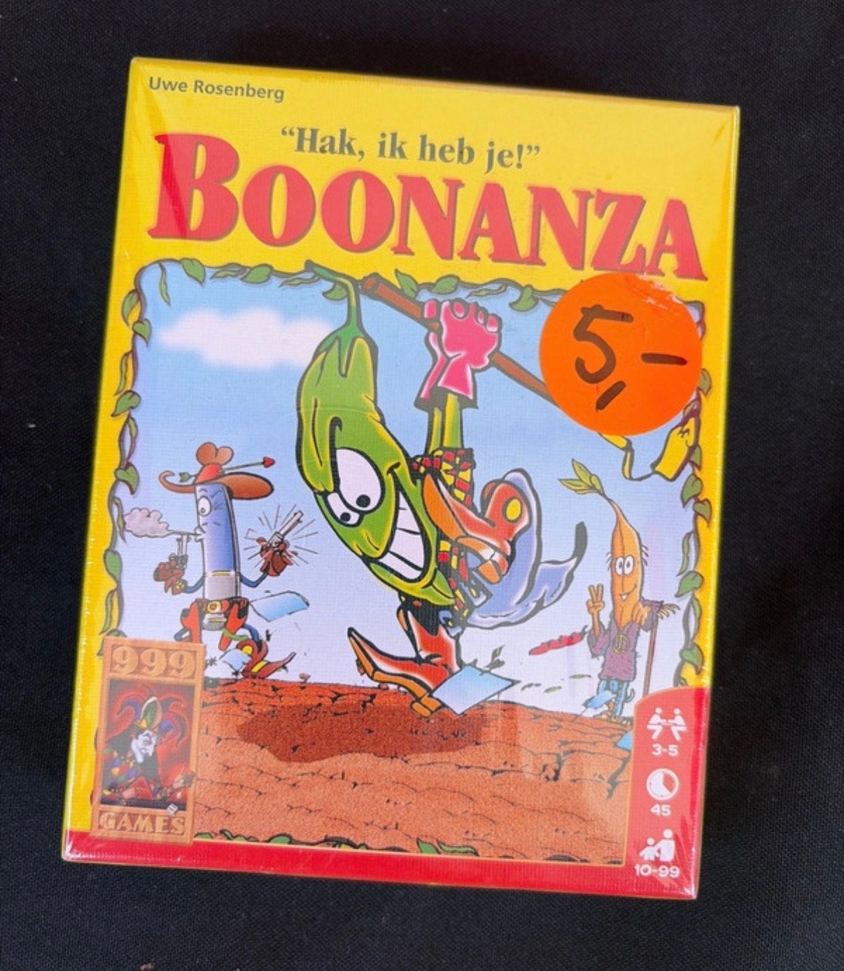 Boonanza Kaartspel - Nieuw in folie, Drie of vier spelers, Ophalen of Verzenden, Nieuw