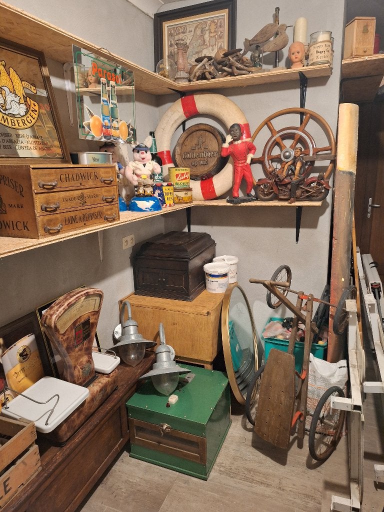 mancave, Verzamelen, Merken en Reclamevoorwerpen, Ophalen, Zo goed als nieuw, Reclamebord