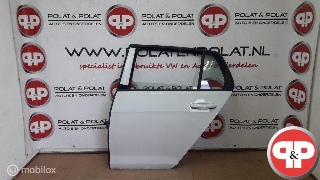 VW Golf 7 5G Portier / Deur Links Achter LC9A, Auto-onderdelen
