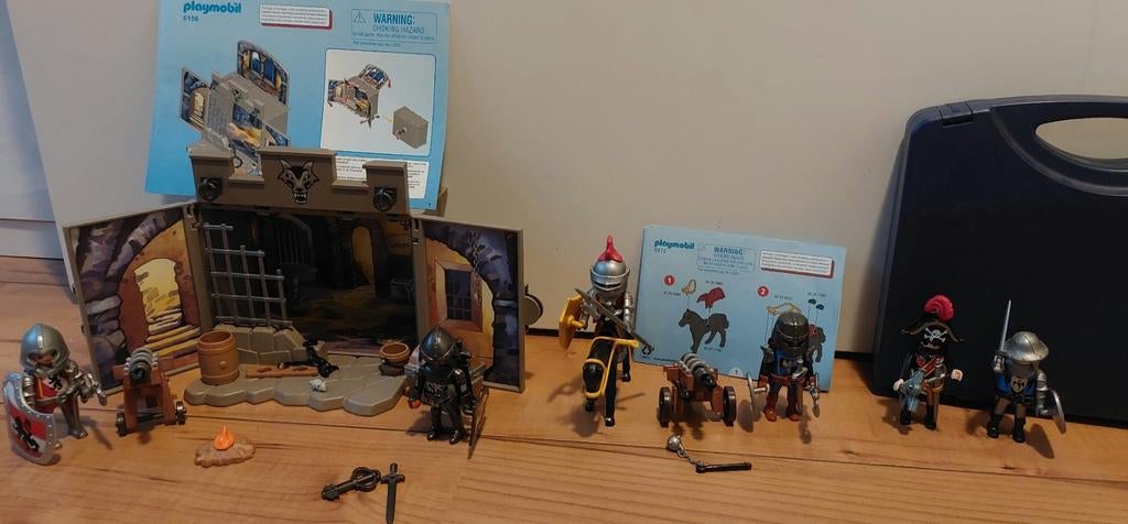 Playmobil middeleeuwen, Ophalen of Verzenden, Zo goed als nieuw, Complete set