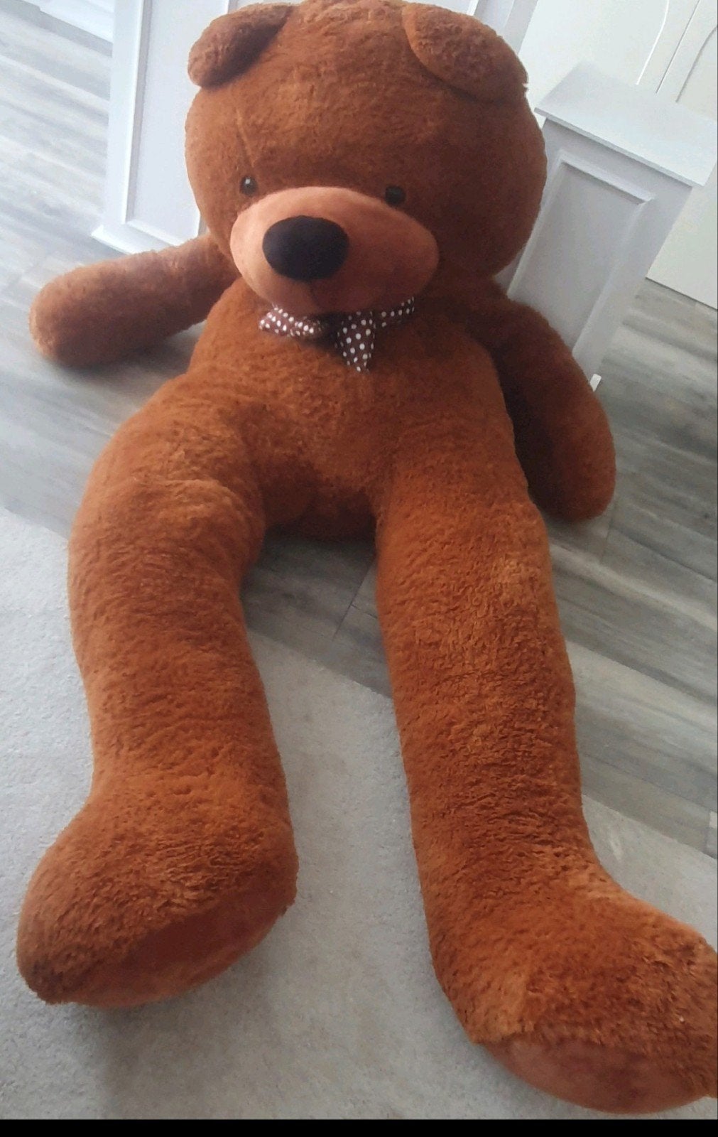 Teddy beer + 200 cm, Ophalen, Zo goed als nieuw, Stoffen beer, Overige merken