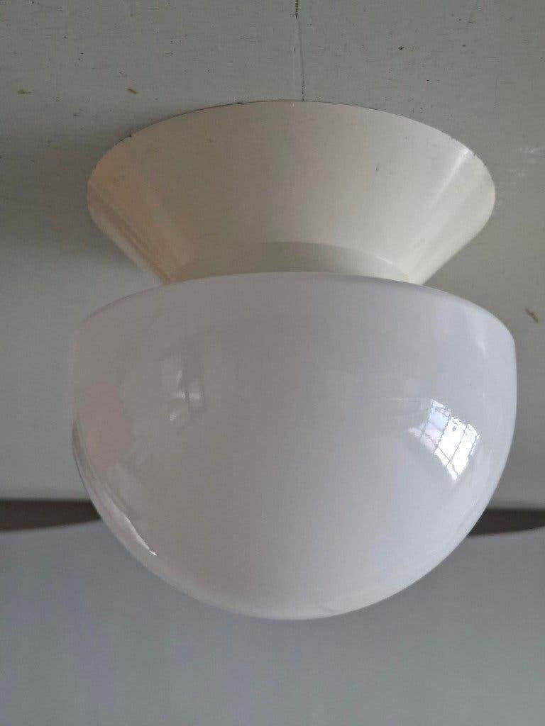 mid century vintage plafonniere mushroom lamp retro jaren 70, Antiek en Kunst, Antiek | Lampen, Ophalen of Verzenden