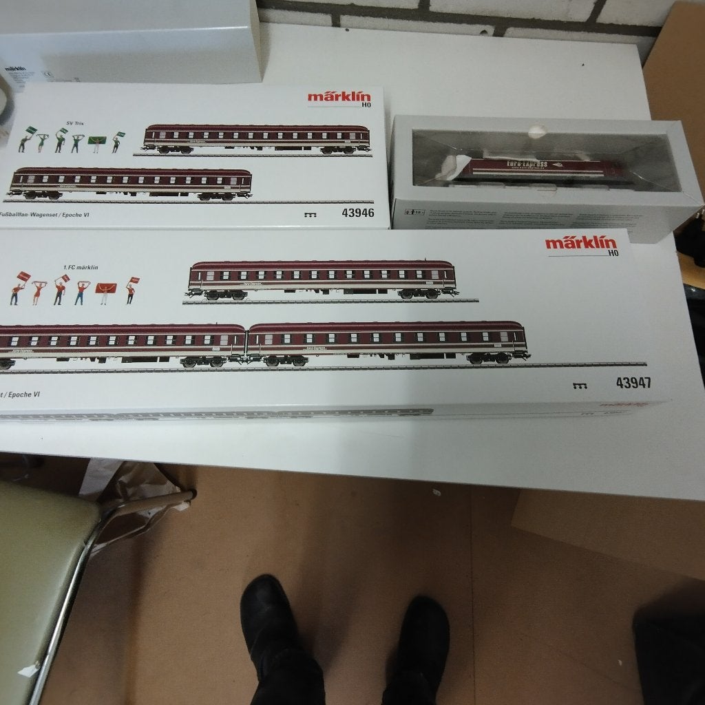 Marklin loc 36626 met wagon sets nieuw onvp, Wisselstroom, Treinset, Nieuw, Ophalen of Verzenden