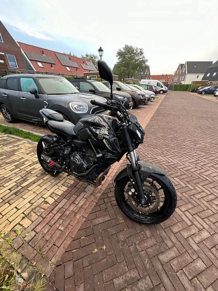 Yamaha MT-07 A2 | 2023 | Black-on-Black | Nieuwstaat, Ophalen, Zo goed als nieuw
