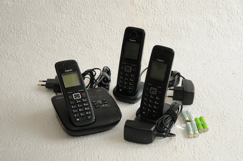 Gigaset A510 A Trio, Telecommunicatie, Vaste telefoons | Handsets en Draadloos, Ophalen of Verzenden, Zo goed als nieuw, 3 handsets