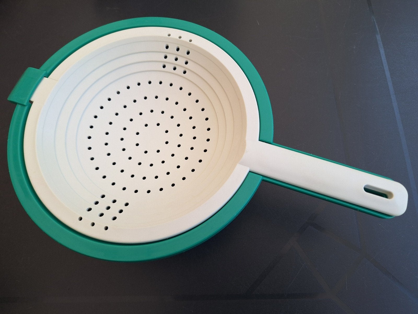 Tupperware Duo Vergiet - Groen en Wit, Ophalen of Verzenden, Zo goed als nieuw, Groen