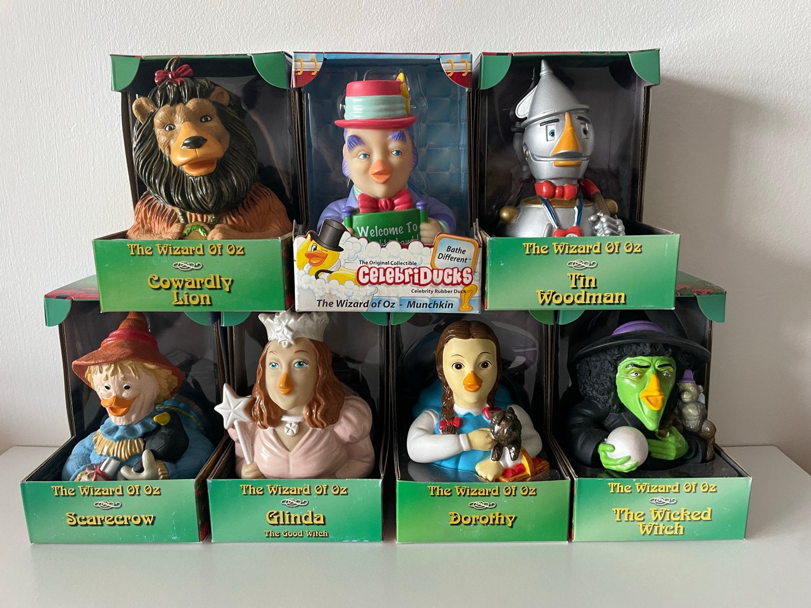 CelebriDucks The Wizard of Oz Collectie - Badeend, Verzamelen, Poppetjes en Figuurtjes, Nieuw, Ophalen of Verzenden