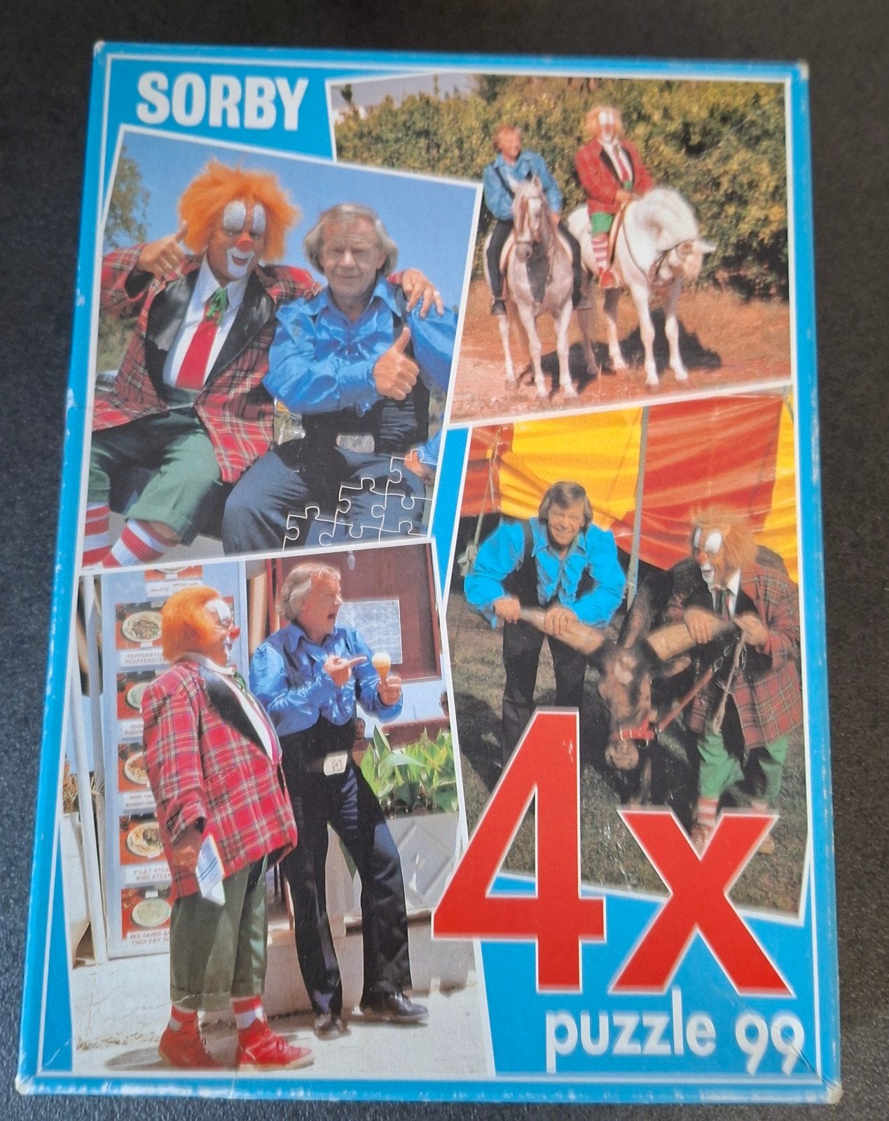 Bassie & Adriaan 4 puzzel doos Sorby, Ophalen of Verzenden, Overige typen