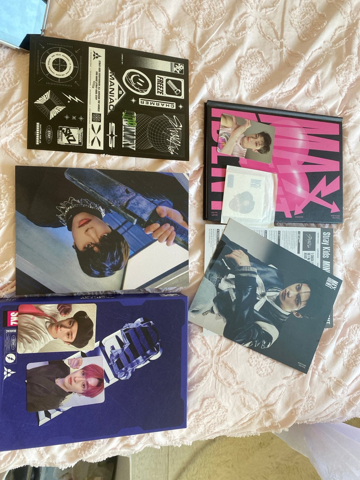 Stray Kids ODDINARY en MAXIDENT albums met extra's, K-pop, Ophalen of Verzenden, Zo goed als nieuw, Inclusief boekje