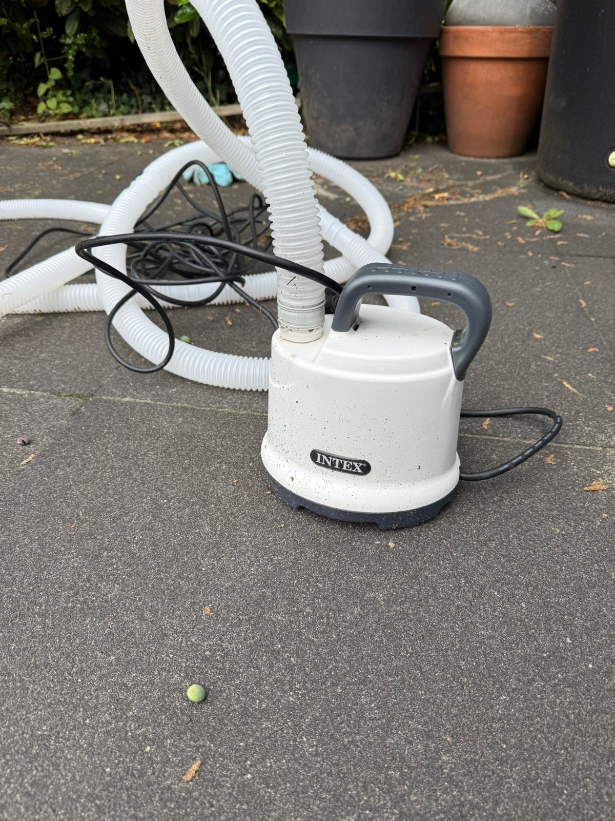 Intex Dompelpomp met slang, Ophalen, Gebruikt, Elektrisch, Dompelpomp