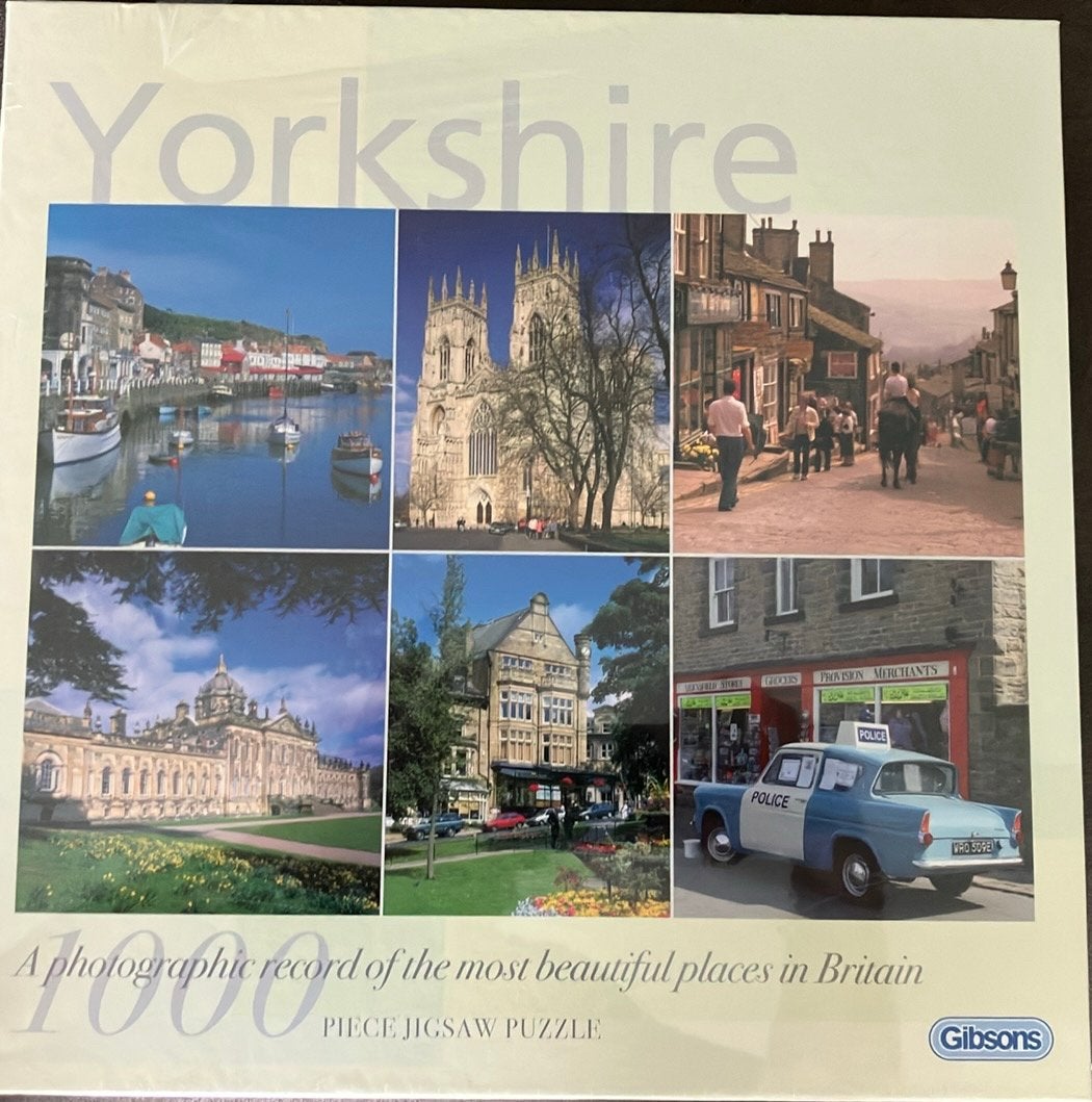 Gibsons puzzel-Yorkshire-1000 stukjes-NIEUW, Ophalen of Verzenden, 500 t/m 1500 stukjes, Nieuw, Legpuzzel