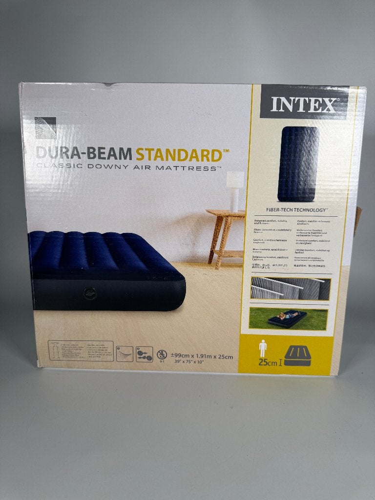 Intex Dura-Beam Classic Downy Air Mattress 99  191  25 cm, Verzenden, Nieuw