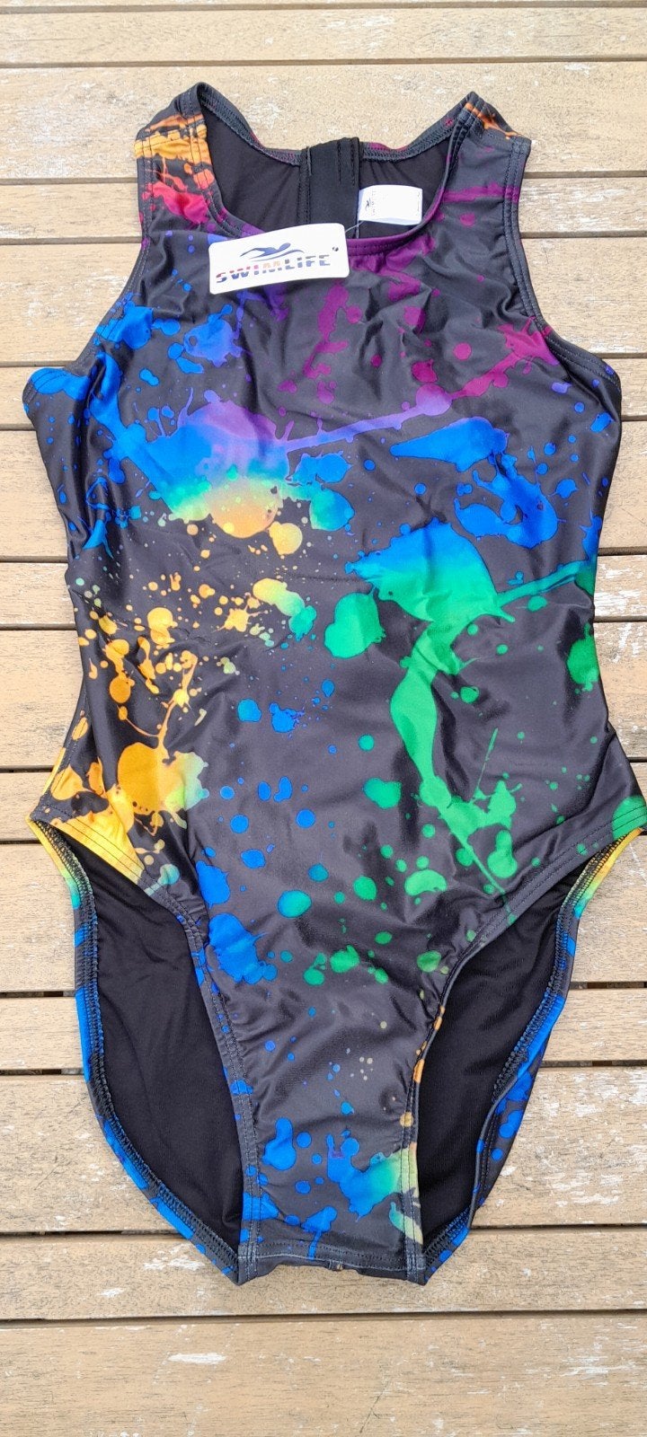 Nieuw waterpolobadpak maat 38, Kleding | Dames, Badmode en Zwemkleding, Meerkleurig, Nieuw, Badpak, Ophalen of Verzenden