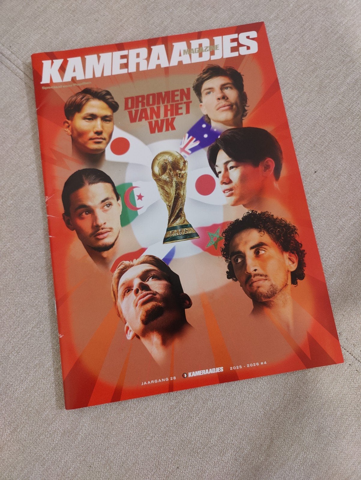 Kameraadjes Magazine - Dromen van het WK, Ophalen of Verzenden, Zo goed als nieuw