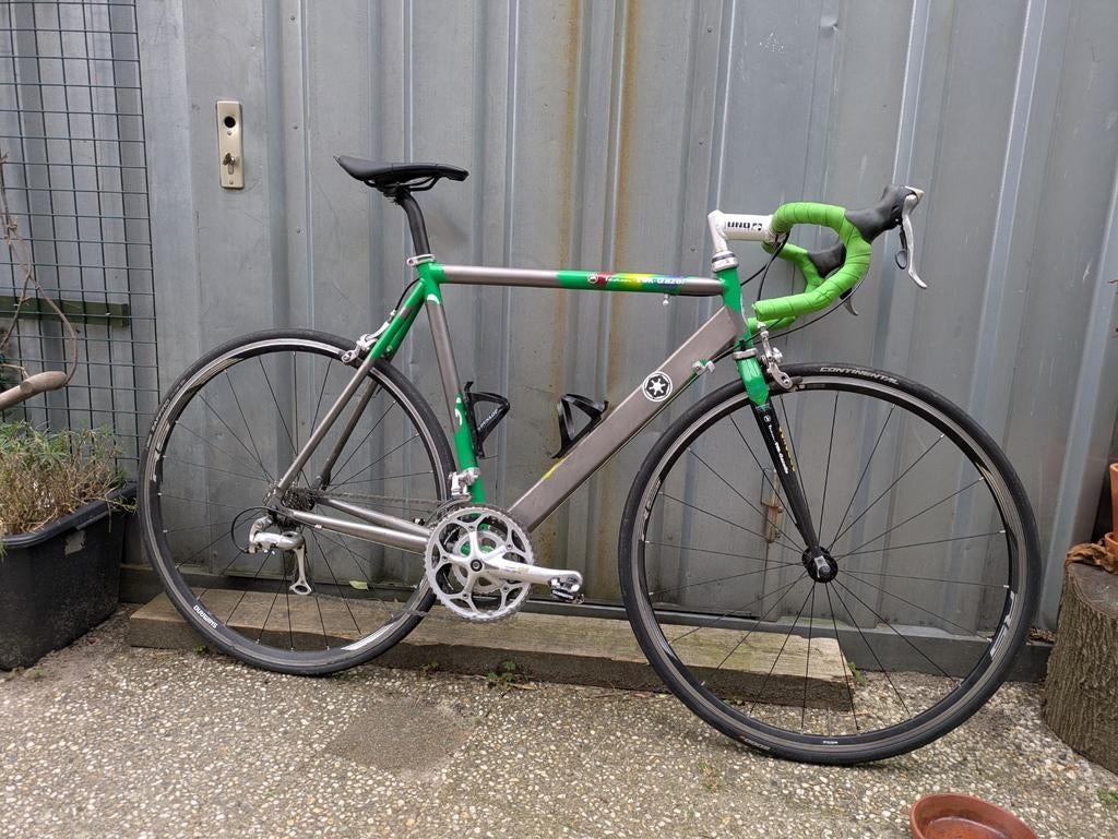Gazelle TVM Team Racefiets - Titanium Frame, 105 Groep, Fietsen en Brommers, Fietsen | Racefietsen, 28 inch, Gebruikt, Heren, 57 tot 61 cm