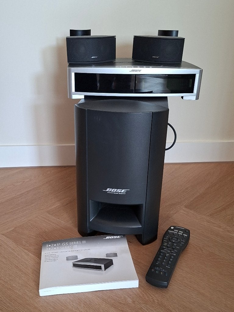 Bose 3.2.1. home entertainment center Serie III GS, Audio, Tv en Foto, Gebruikt, 3.1-systeem, Overige spelers, 40 tot 70 watt