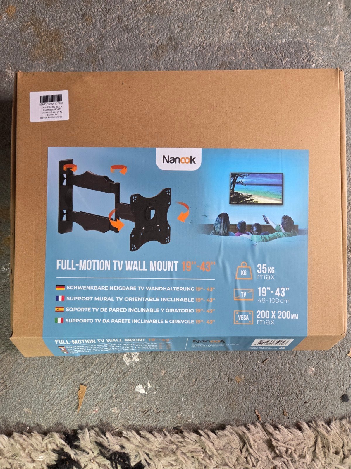 nieuwe tv beugel, Ophalen, Nieuw