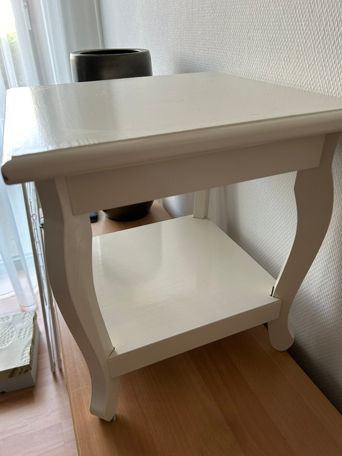 Wit tafeltje, Ophalen, Minder dan 45 cm, Minder dan 55 cm, Zo goed als nieuw