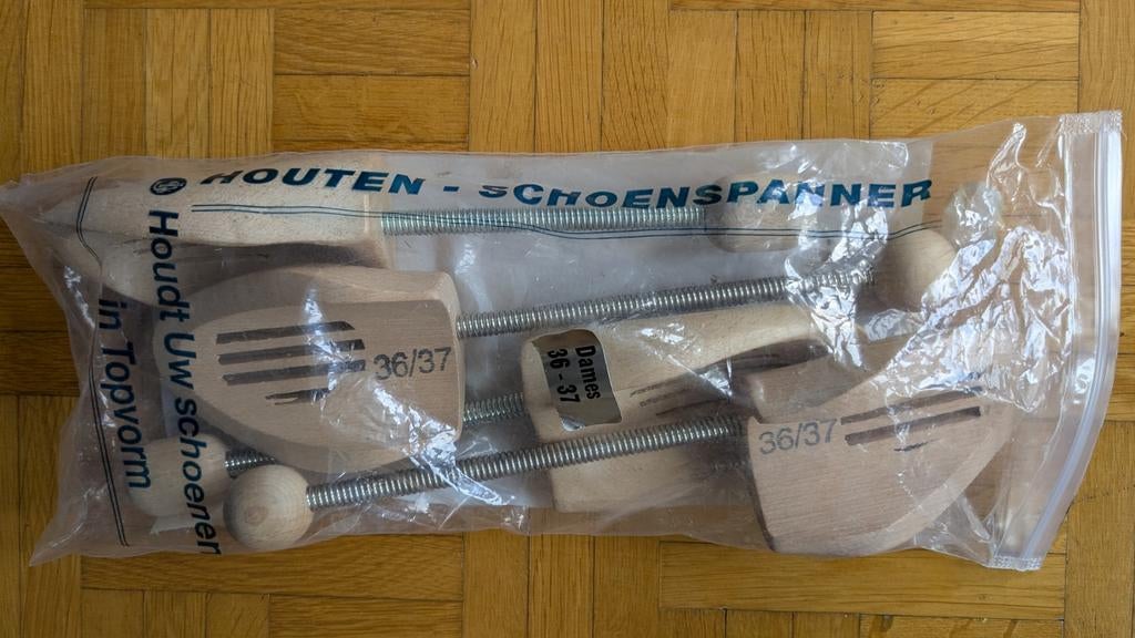 Houten Schoenenspanners - Maat 36/37, Ophalen, Overige kleuren, Overige typen, Nieuw
