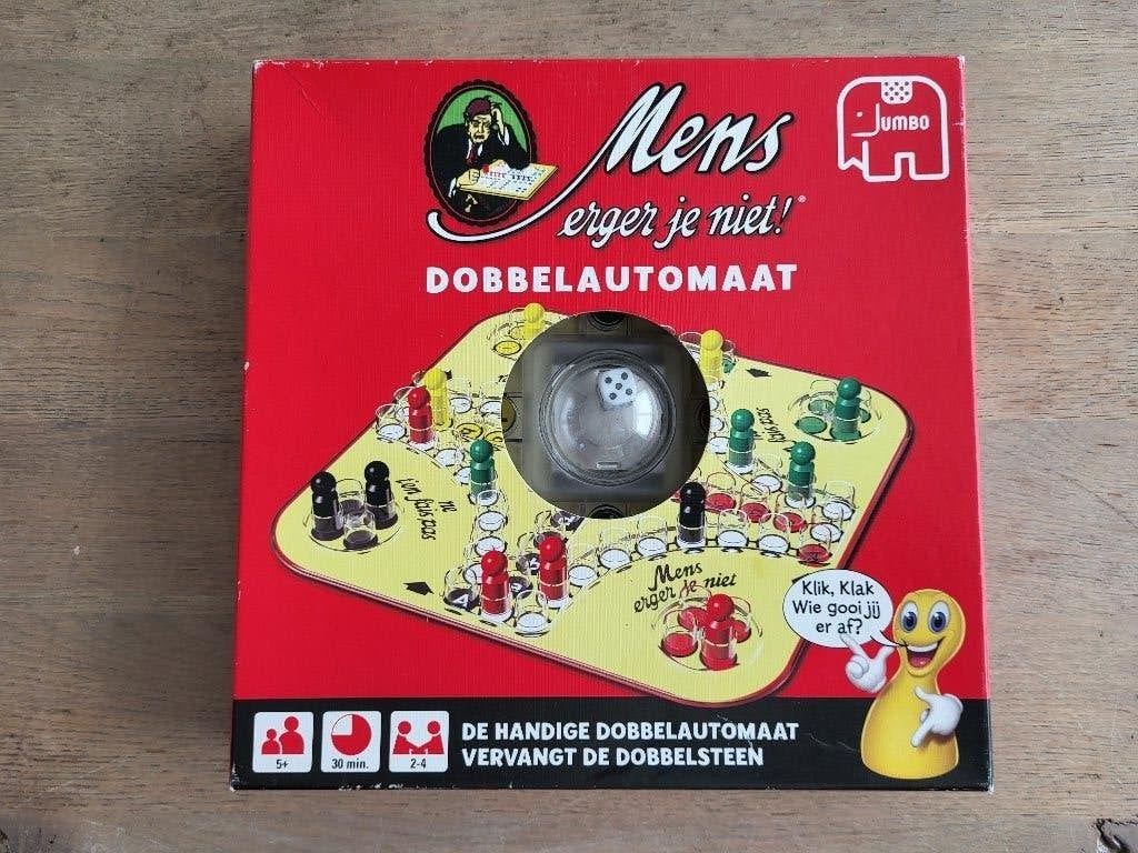 spel Mens erger je niet dobbelautomaat zgan!, Een of twee spelers, Ophalen of Verzenden, Zo goed als nieuw