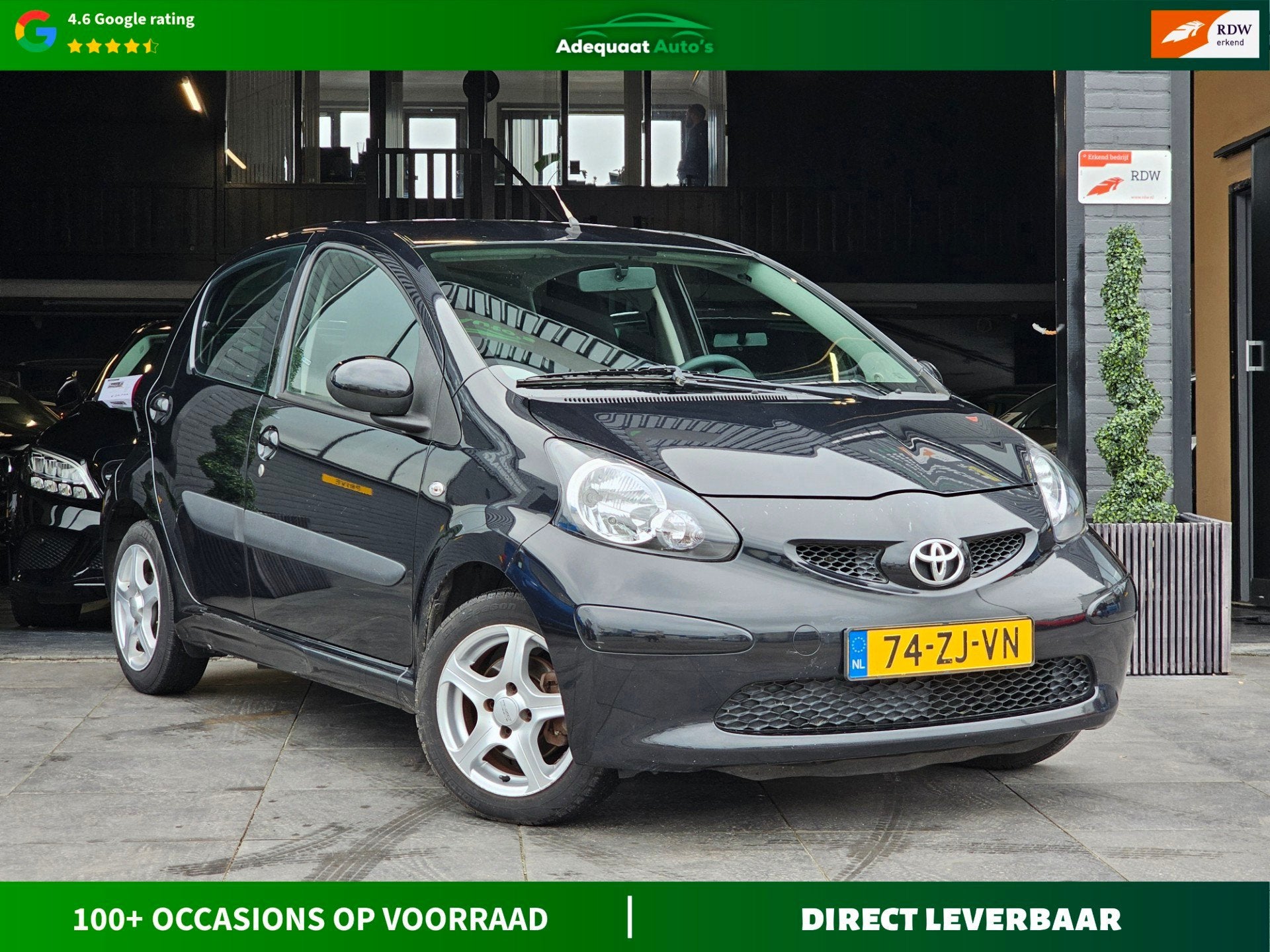 Toyota Aygo 1.0-12V 10x Toyota aygo|Citroen C1|Peugeot 107, Voorwielaandrijving, Gebruikt, Huisgarantie, Met garantie (alle)