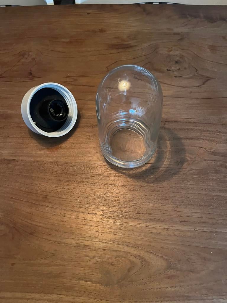 Traditioneel schutglas, Huis en Inrichting, Minder dan 30 watt, Gloeilamp, Zo goed als nieuw, Landelijk, traditioneel, minimalistisch
