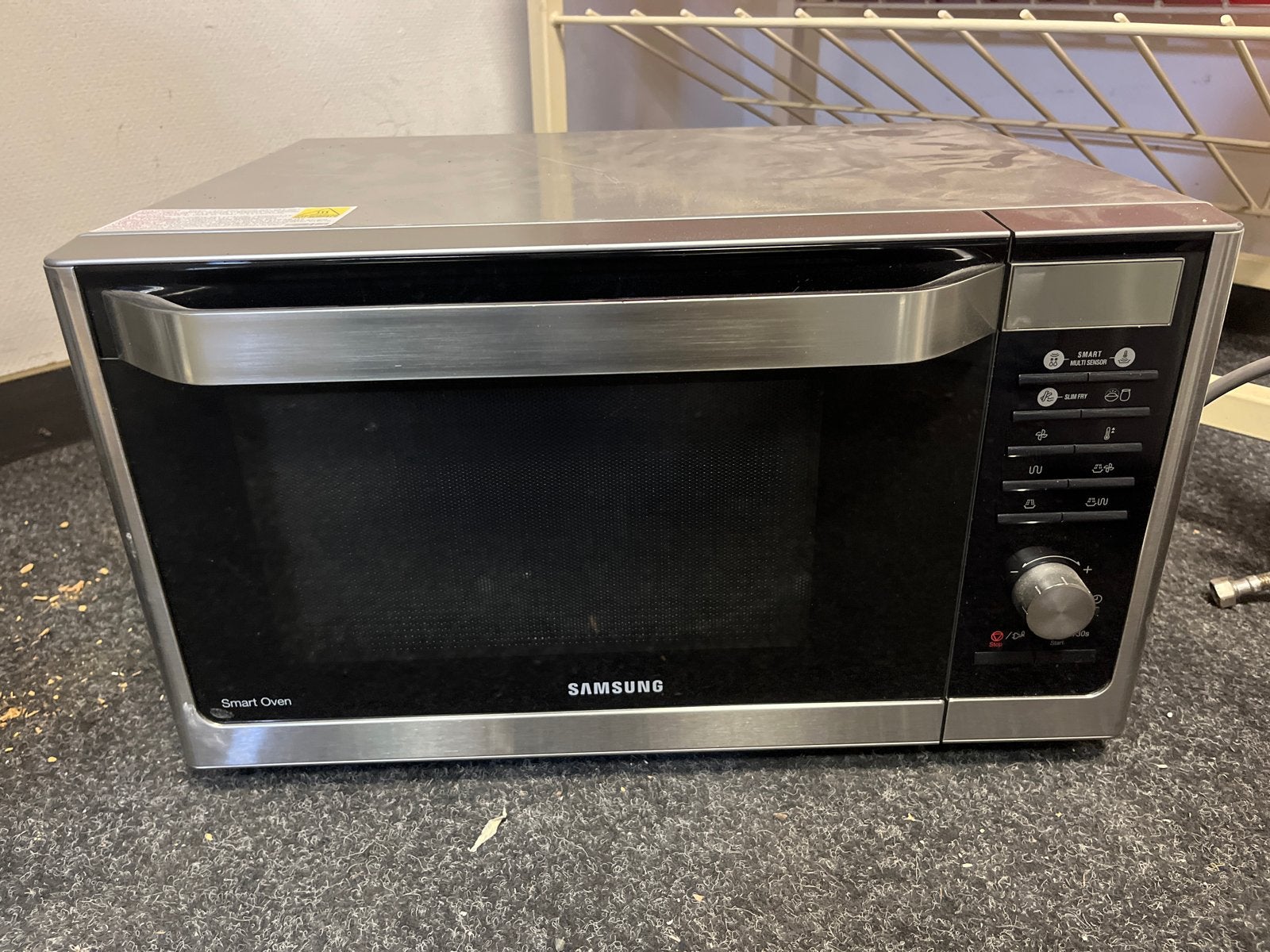 Samsung Smart Oven Combimagnetron - Zilver, Combimagnetron, Gebruikt, Grill, Ophalen of Verzenden