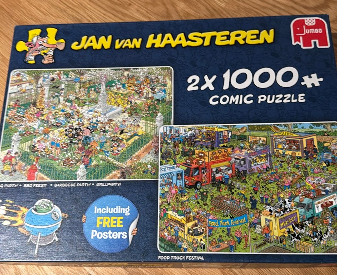 BBQ feest! - Food Truck Festival, Ophalen of Verzenden, 500 t/m 1500 stukjes, Zo goed als nieuw