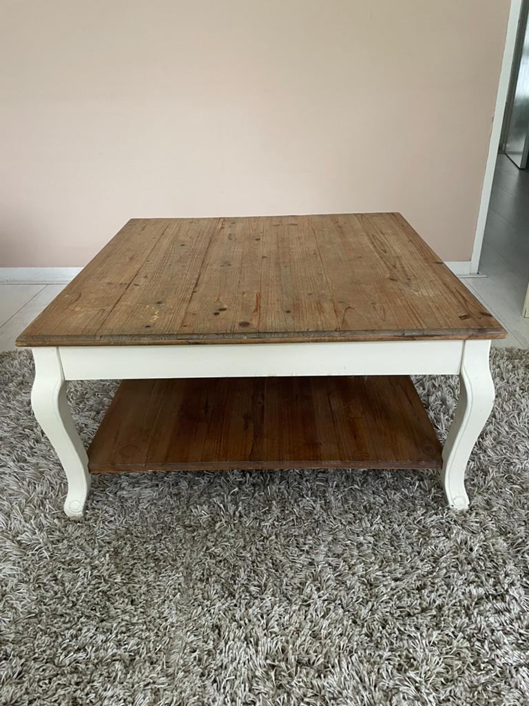 Landelijke salontafel, Huis en Inrichting, Ophalen, 100 tot 150 cm, 50 tot 100 cm, Minder dan 50 cm