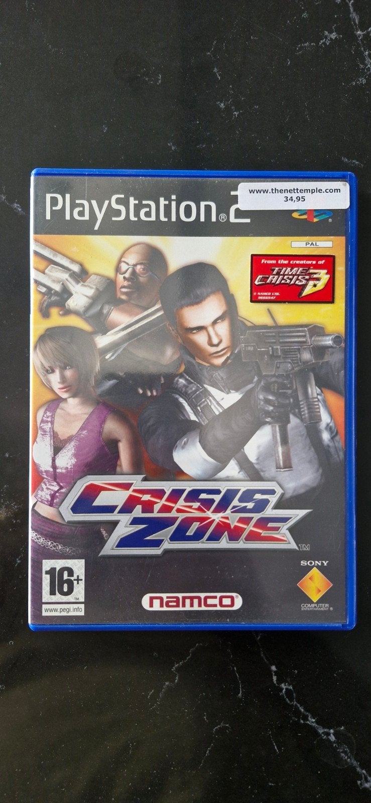 Crisis Zone - PlayStation 2 (PS2) - Schietspel, Gebruikt, Shooter, 2 spelers, Ophalen of Verzenden