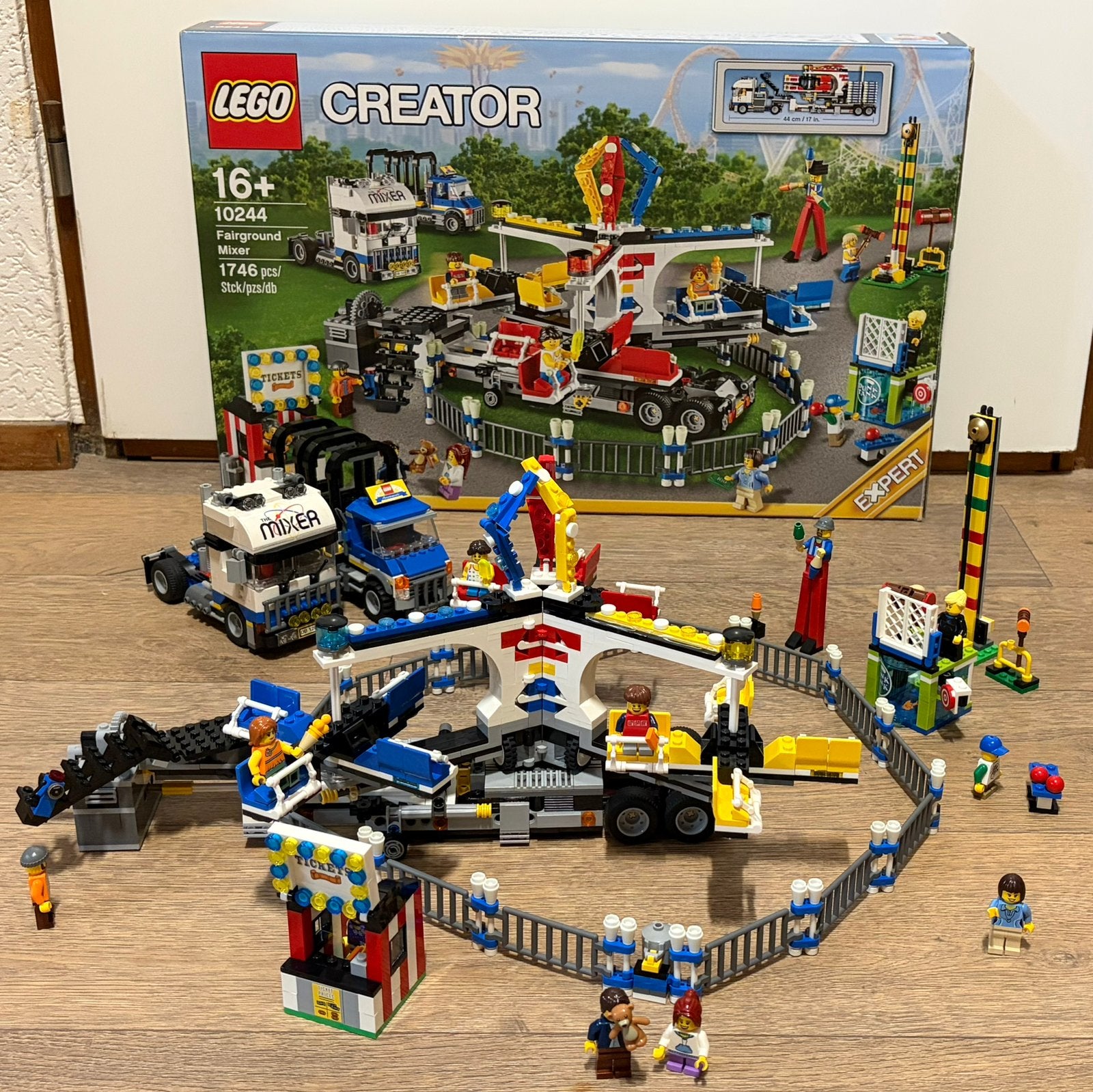 Lego Creator set 10244 Kermis mixer incl. doos, Compleet, Lego, Ophalen of Verzenden, Zo goed als nieuw