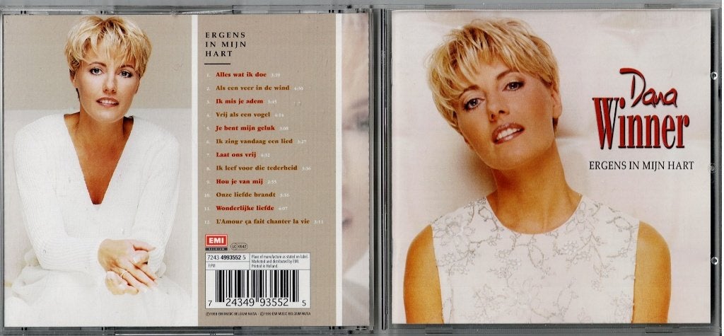 Dana Winner ERGENS IN MIJN HART, Ophalen of Verzenden, Zo goed als nieuw, Levenslied of Smartlap, Album