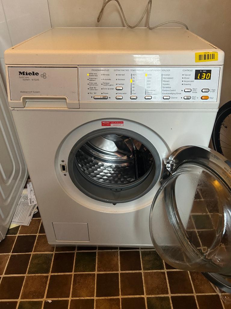 wasmachine, Witgoed en Apparatuur, Wasmachines, Ophalen, 1200 tot 1600 toeren, Gebruikt, 4 tot 6 kg